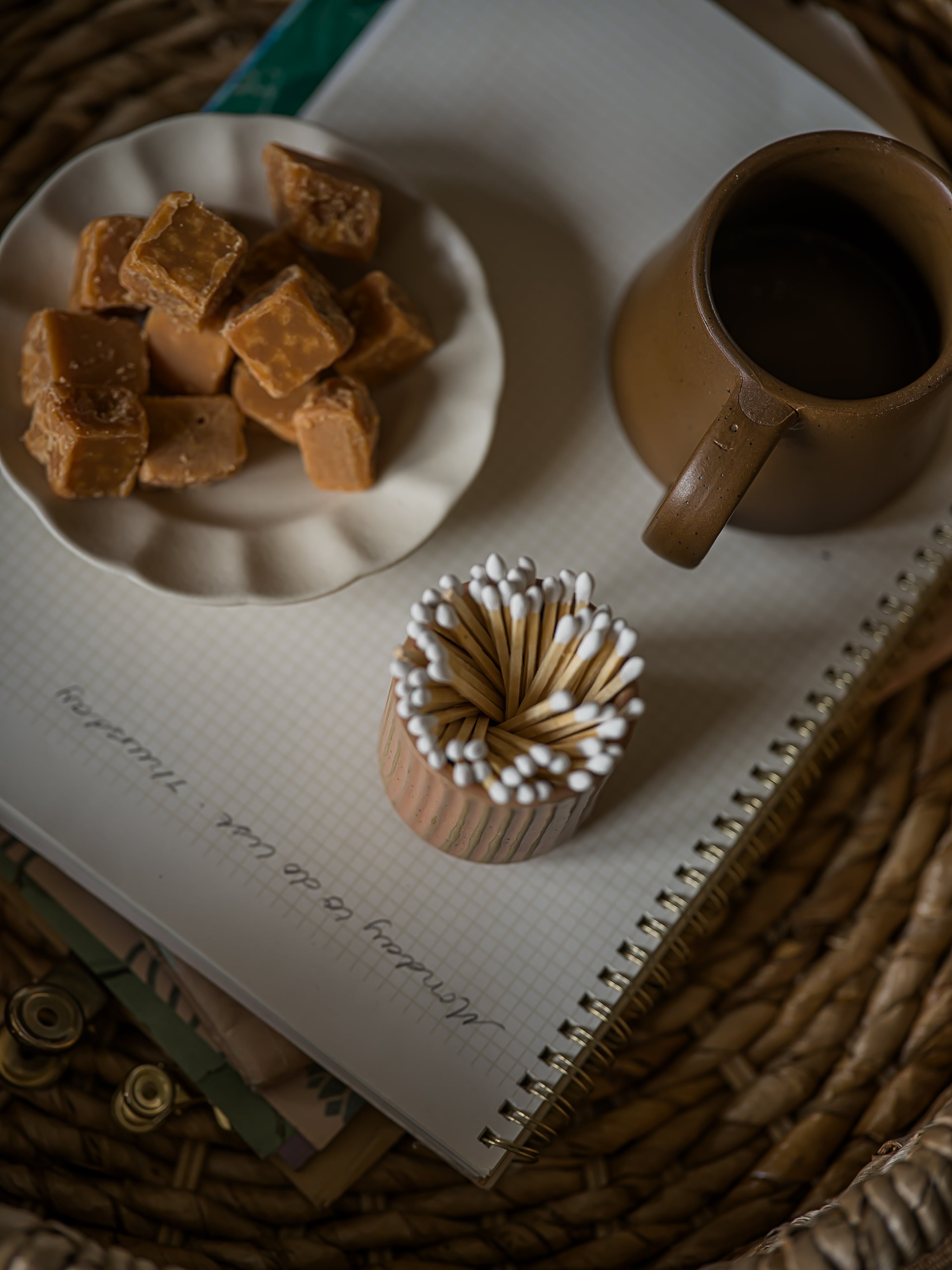 The Norfolk Collection | The Reeded Match Striker-Norfolk Clay