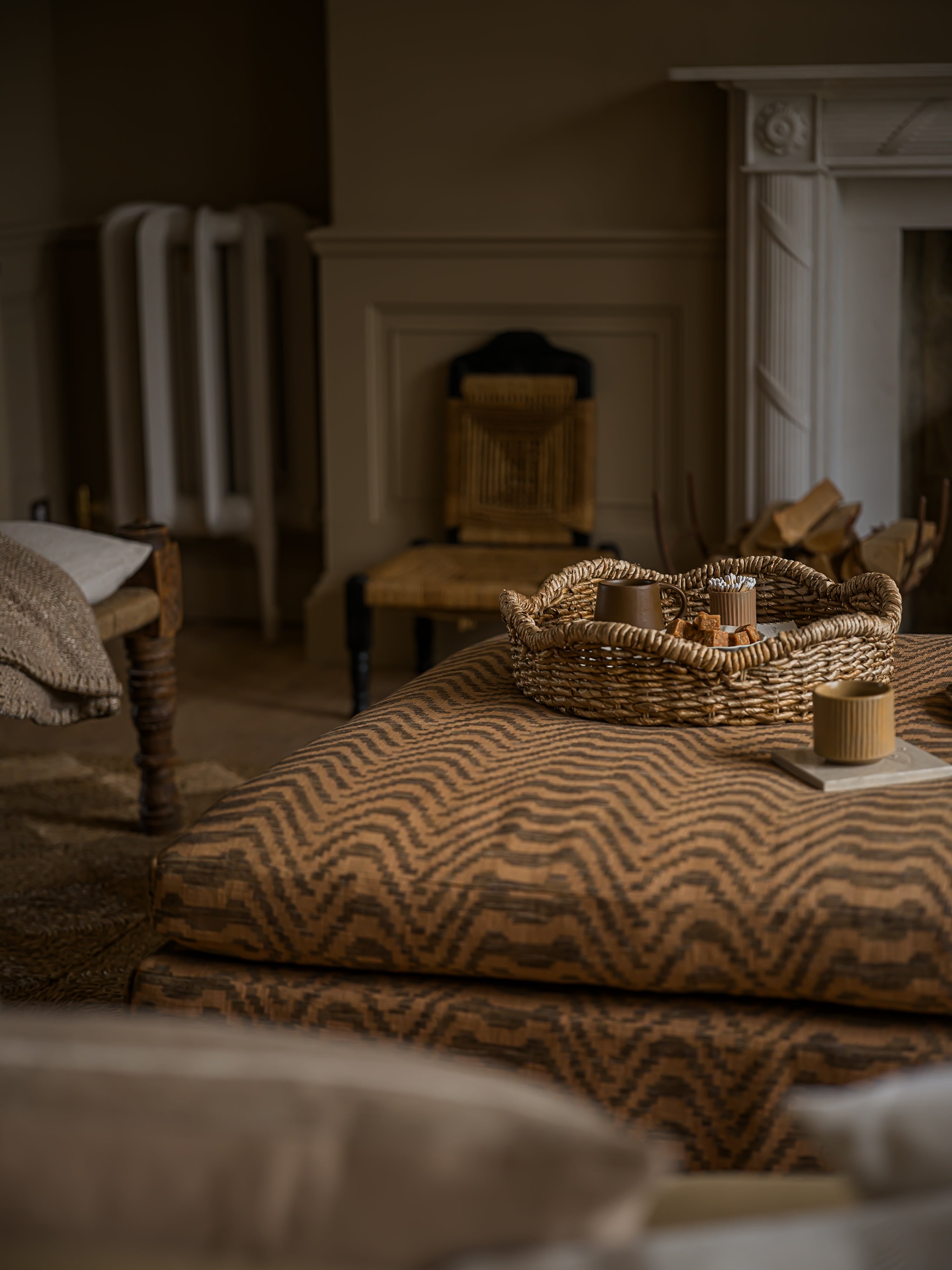 The Norfolk Basket Collection | Handwoven Scalloped