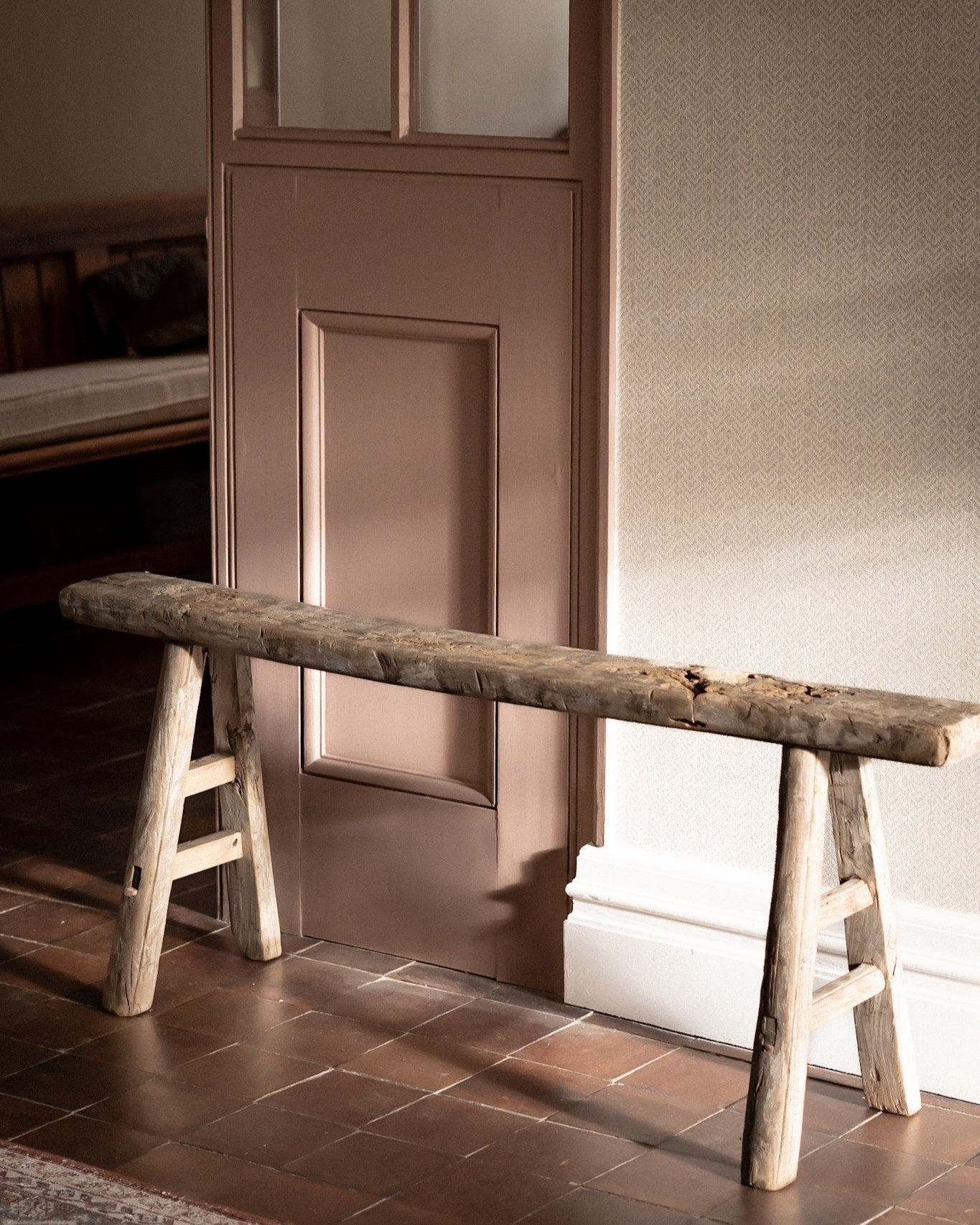 Rustic Reclaimed Bench