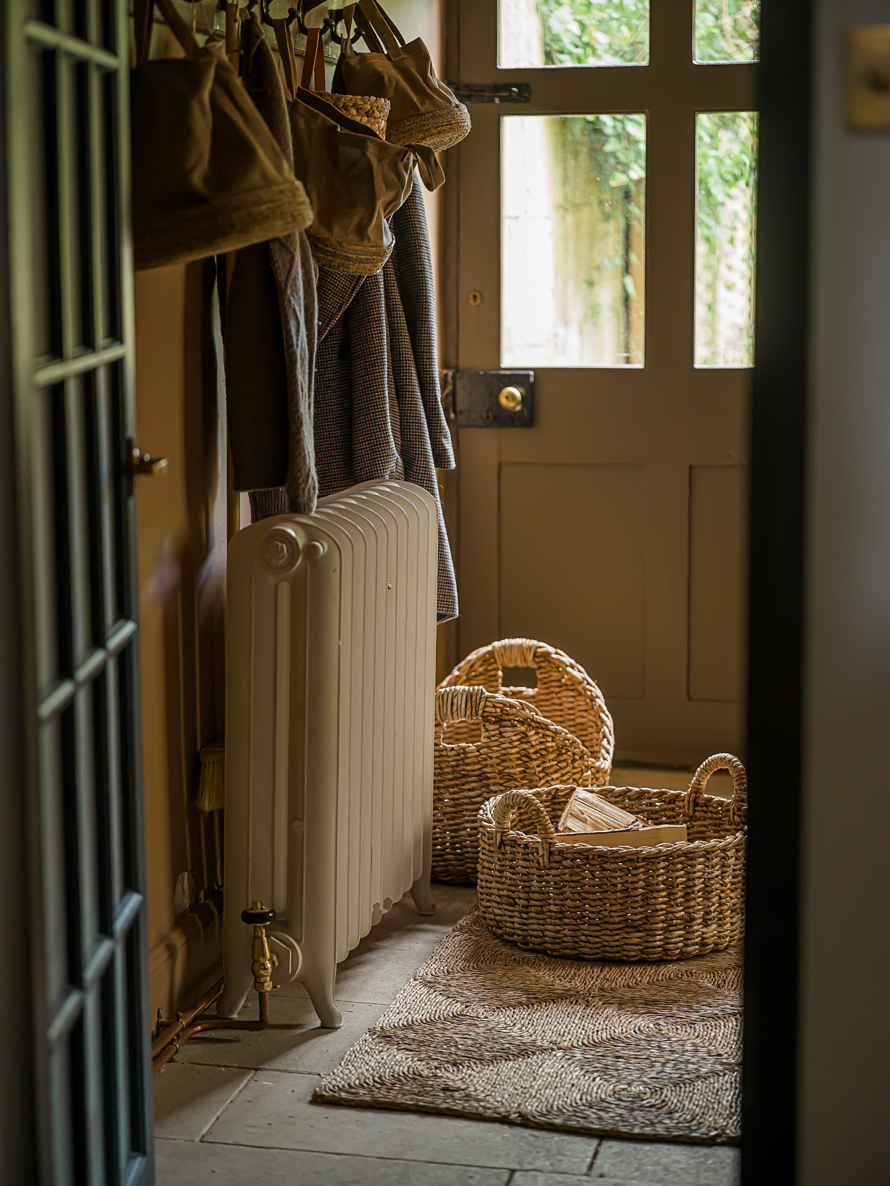 The Norfolk Basket Collection | Handwoven Shallow Basket