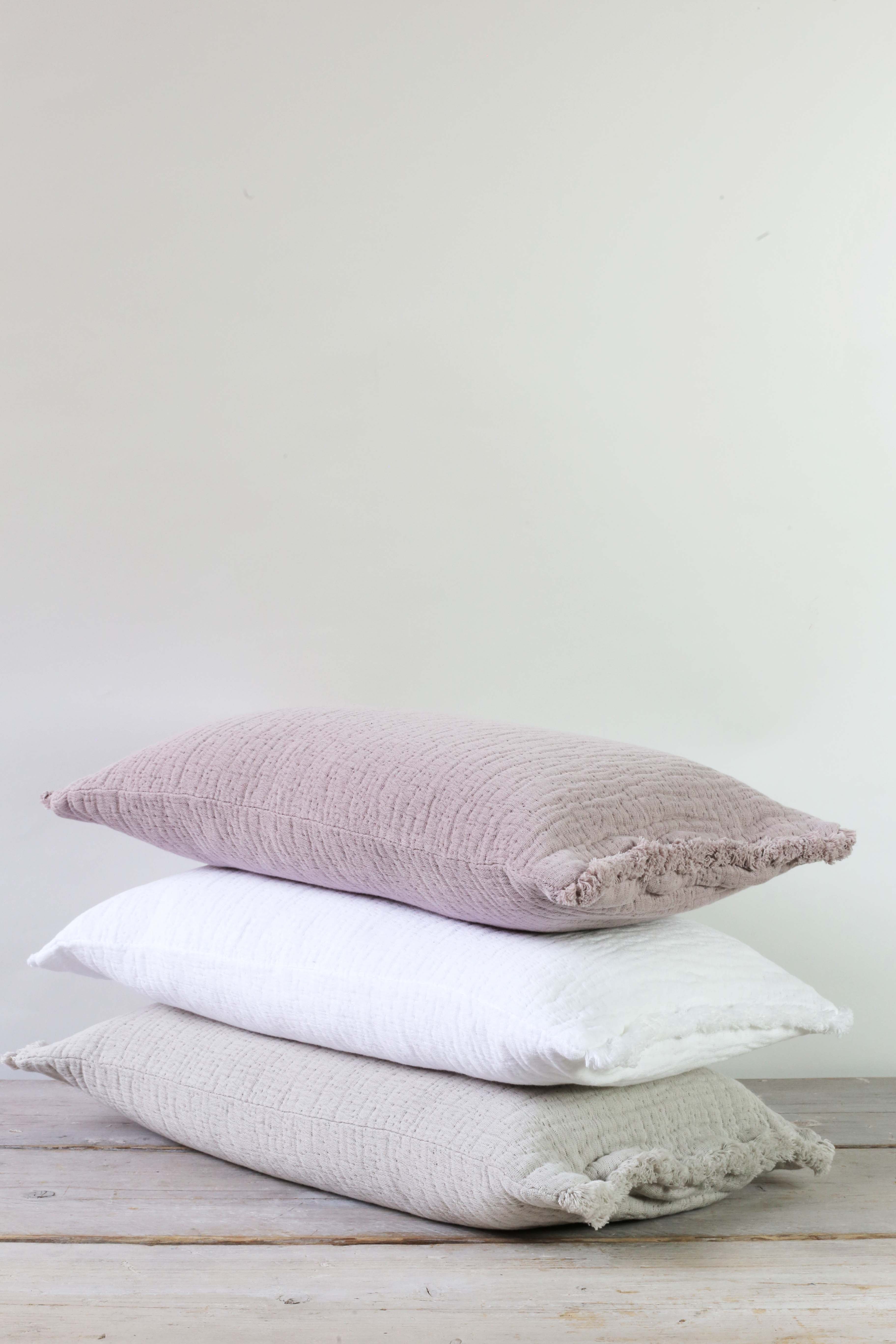 Simo Textured Cushion | Heather