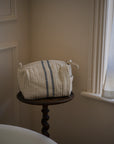 Timeless Linen Wash Bag | Blue