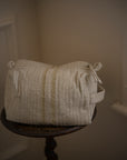 Timeless Linen Wash Bag | Antique Cream