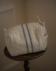 Timeless Linen Wash Bag | Blue