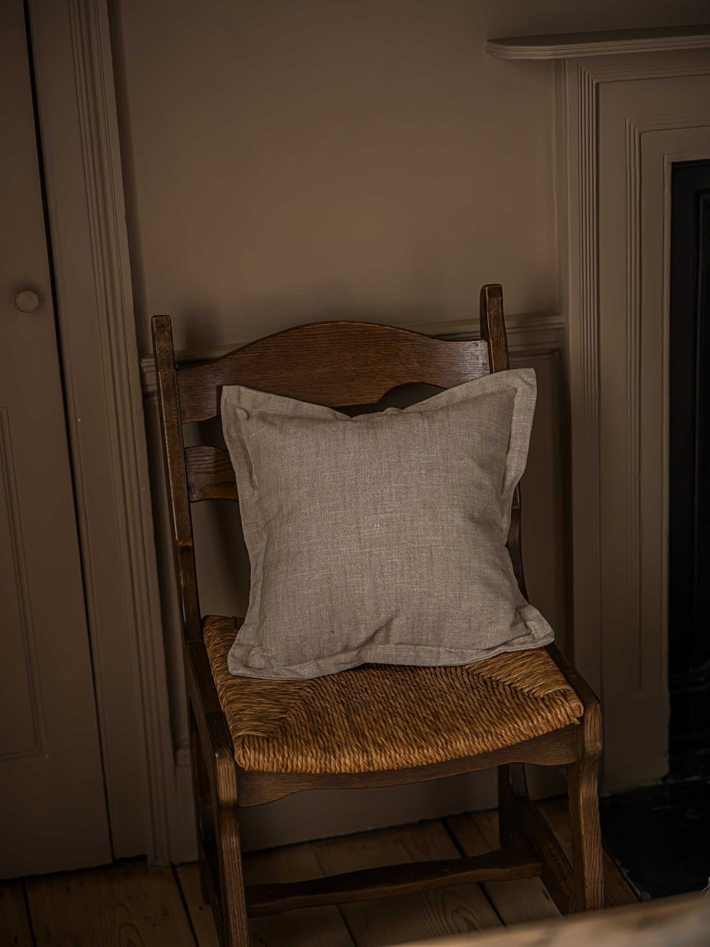 The Plain Slub Cusion | 40 X 40CM | Taupe