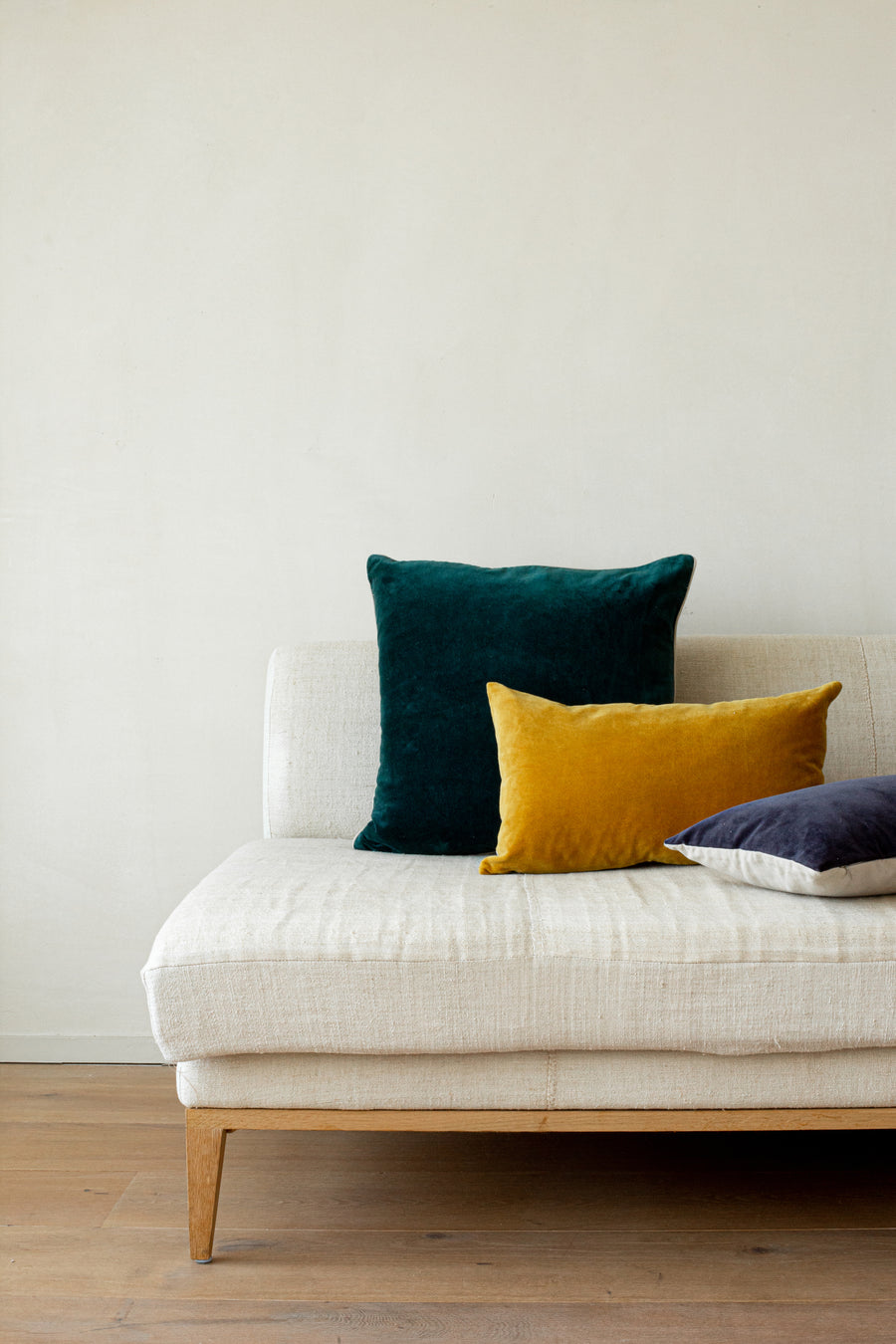 Misi Velvet Cushion | Turmeric