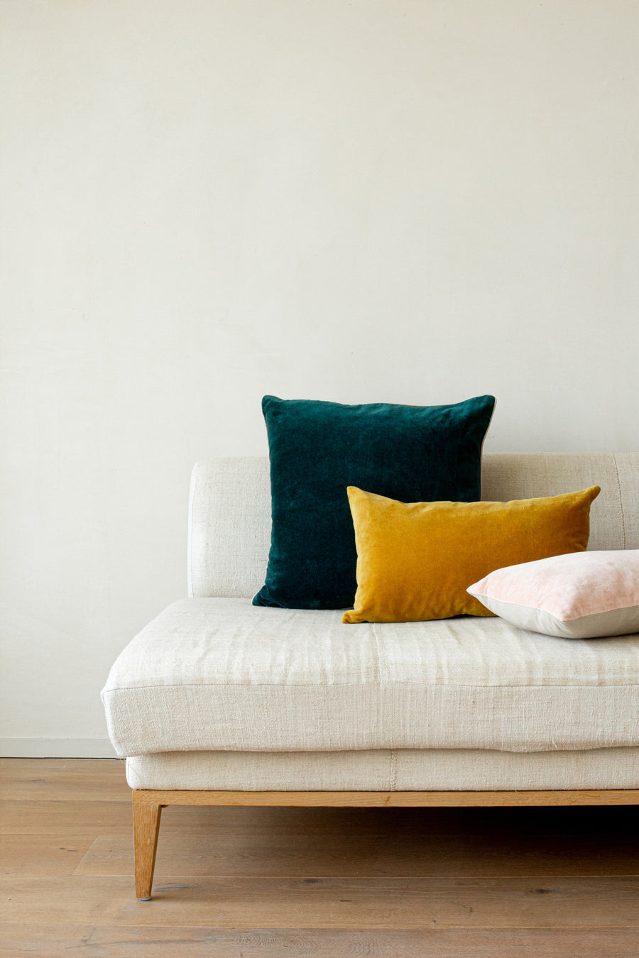 Misi Velvet Cushion | Turmeric