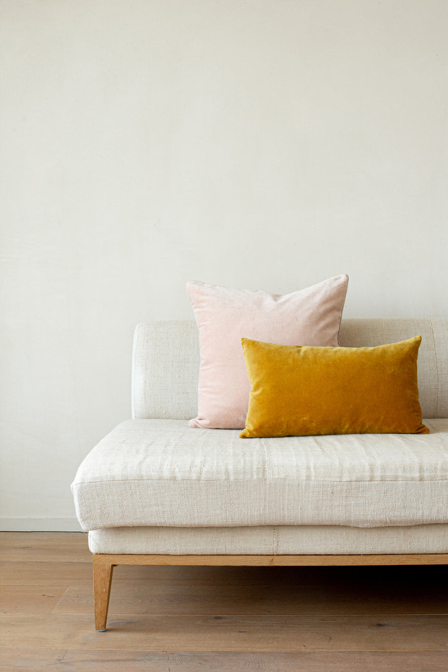 Misi Velvet Cushion | Turmeric