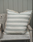 Bold Stripe Cushion Sage 60 x 60cm