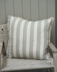 Bold Stripe Cushion Sage 60 x 60cm