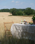 The Provence Stripe Tablecloth | Fine Ginger Stripe