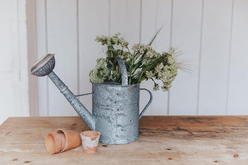 garden salvage inspired watering can