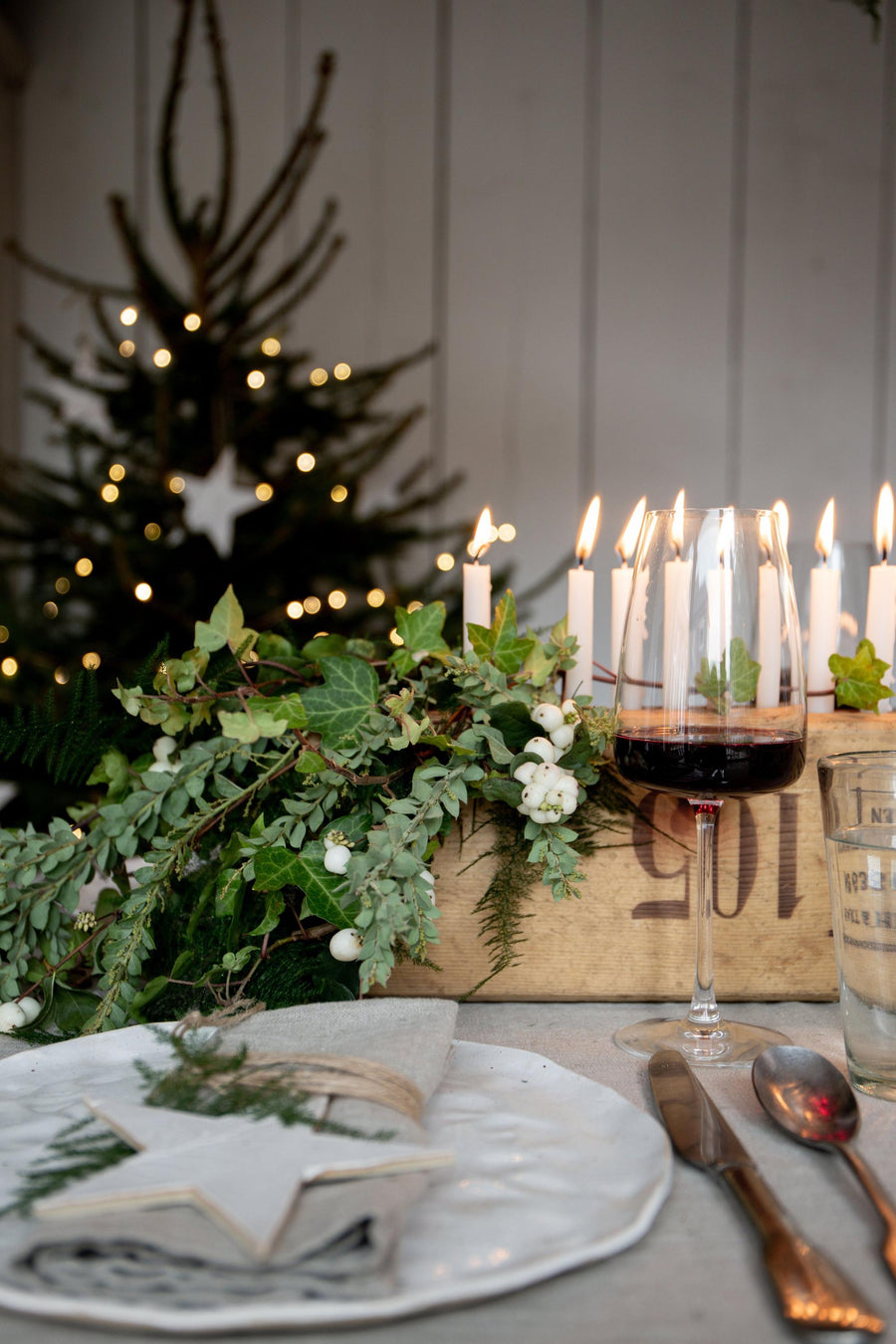Hand Dipped Thin Taper Candles (Set of 10)