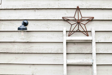 country decor home rusty star